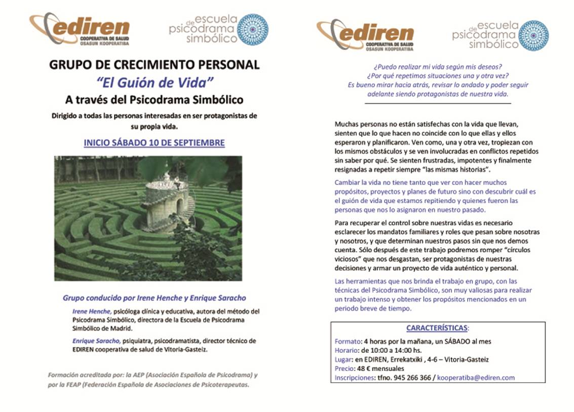Grupo de crecimiento personal - Fundación para la investigación en ...
