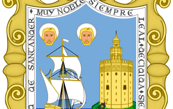 Escudo Santander, ciudad.