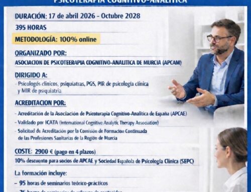 Formación en Psicoterapia Cognitivo Analítica: una invitación a profundizar en la práctica clínica PLAZO AMPLIADO